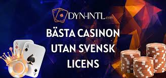 Casino Utan Svensk Licens Bästa Valen för 10 Euro Insättning