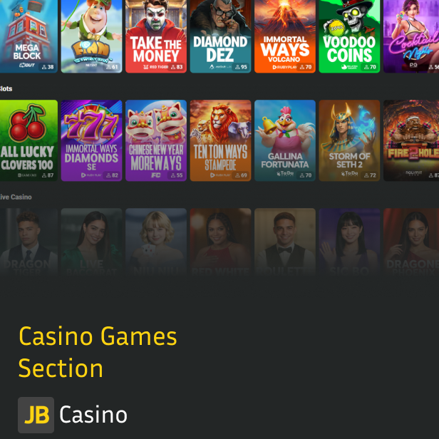 Experience Thrilling Gaming with JB Casino App Experience Thrilling Gaming with JB Casino App